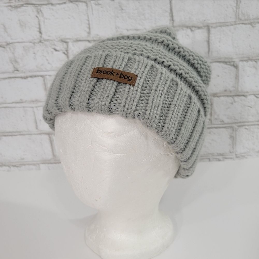 Gray Knit Beanie